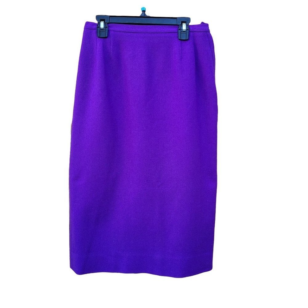 Imperial Flannel Exclusively for Tami Wool Pencil Skirt Sz 26